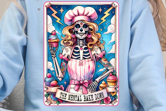 Baking Tarot Card PNG: A Sweet Addition to Your Design Assets