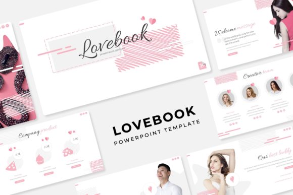 Designing with Heart: The Lovebook PowerPoint Template
