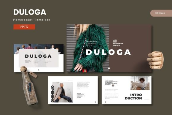 Duloga: The Presentation Template That Does the Heavy Lifting