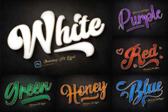 Gold Outline Text Effects: Instant Luxury for Your Designs