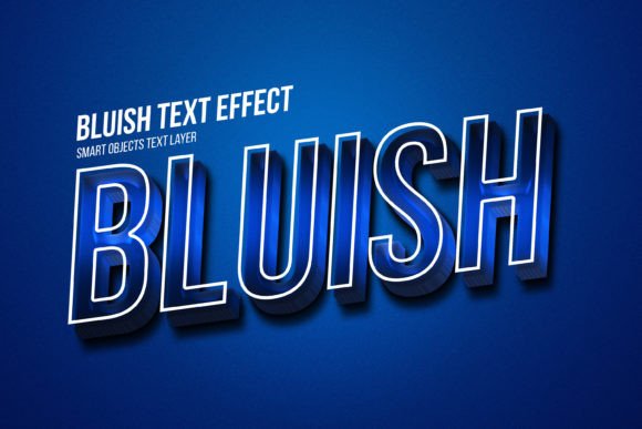 Instant Design Upgrade: The Bluish PSD Text Style Effect