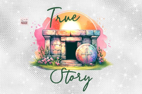 Jesus Tomb True Story Easter PNG: Creative Design Ideas