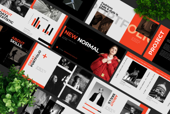 New Normal Keynote Template: Your Blueprint for Modern Brand Presentations