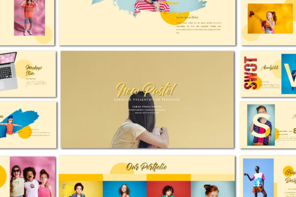 New Pastel Googleslide Template: A Modern Design Toolkit