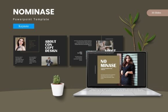 Nominase - Keynote Template: Design Slides That Captivate