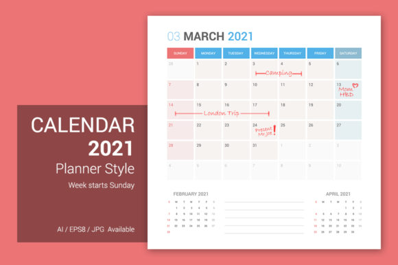 Organizing Your Year: The 2021 Planner Design