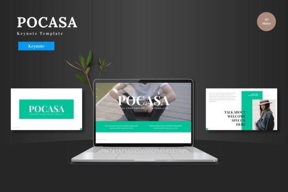 Pocasa - Keynote Template: Crafting Presentations That Stick