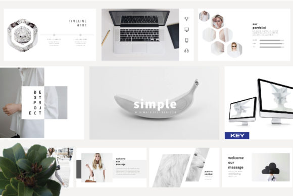 Simple Keynote Template: Minimalist Design for Modern Presentations