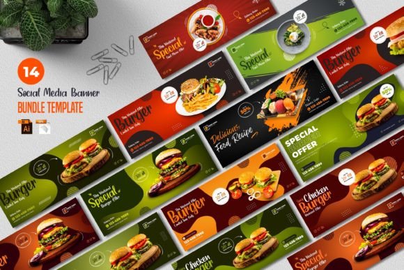 Social Media Cover Banner Bundle Set: Elevate Your Brand