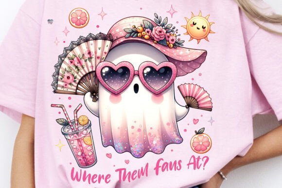 Summer Vibes: The Perfect Ghostly Design for Your Merch